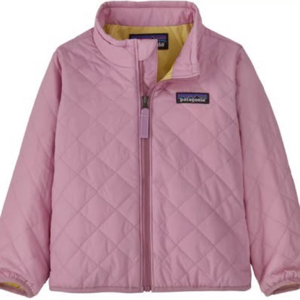 NWT Patagonia Light Pink Quilted Jacket